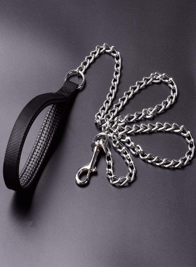 Pet Guard Heavy Duty Dog Leash,Metal Dog Leash Dog Chain With Handle For Small & Medium Size Dogs,?18 cm - Image 2